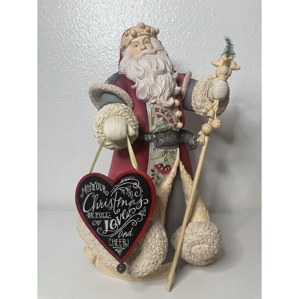 Heart of Christmas Karen Kahn‎ Deluxe Santa Masterpiece 2016 4052751 Retired